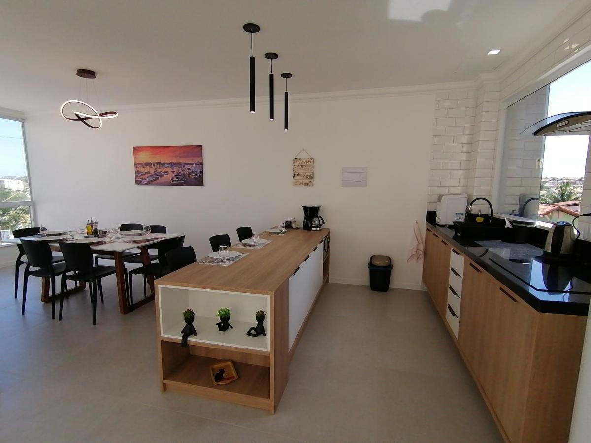 Triplex Pe Na Areia Com 3 Suites Proximo Salvador 劳鲁-迪弗雷塔斯 外观 照片